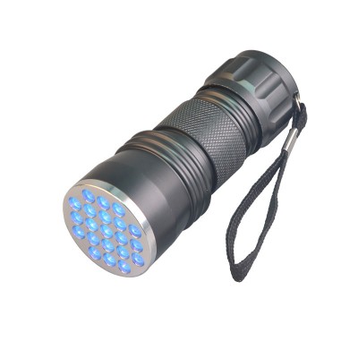 395nm 21 LED ultraviolet black light aluminum alloy 21led uv flashlight