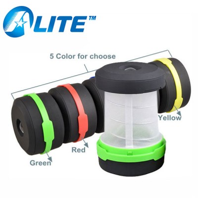 Multi-functional Foldable Power LED Light Camping Portable Lantern with Hanging Hook