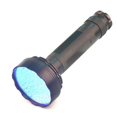 High Quality Brightest 18W Ultra Violet 395nm UV 128 LED Blacklight Flashlight Torch For Scorpion Hunting Detect Bedbugs