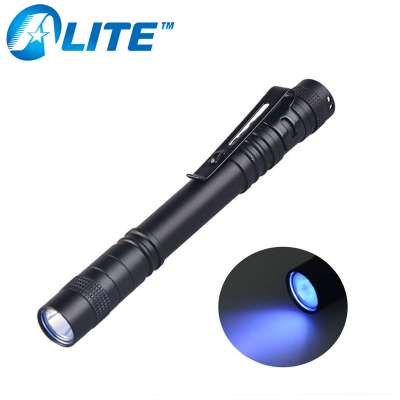 powerful ultraviolet penlight flashlight 365nm 395nm money watermark checker uv pen light